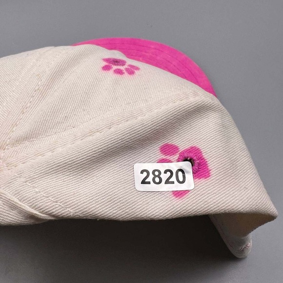 Vintage Atlanta Braves RIP Nascar Hat Men 8‎ Pink 59Fifty New Era MLB Fitted Cap - Picture 9 of 9